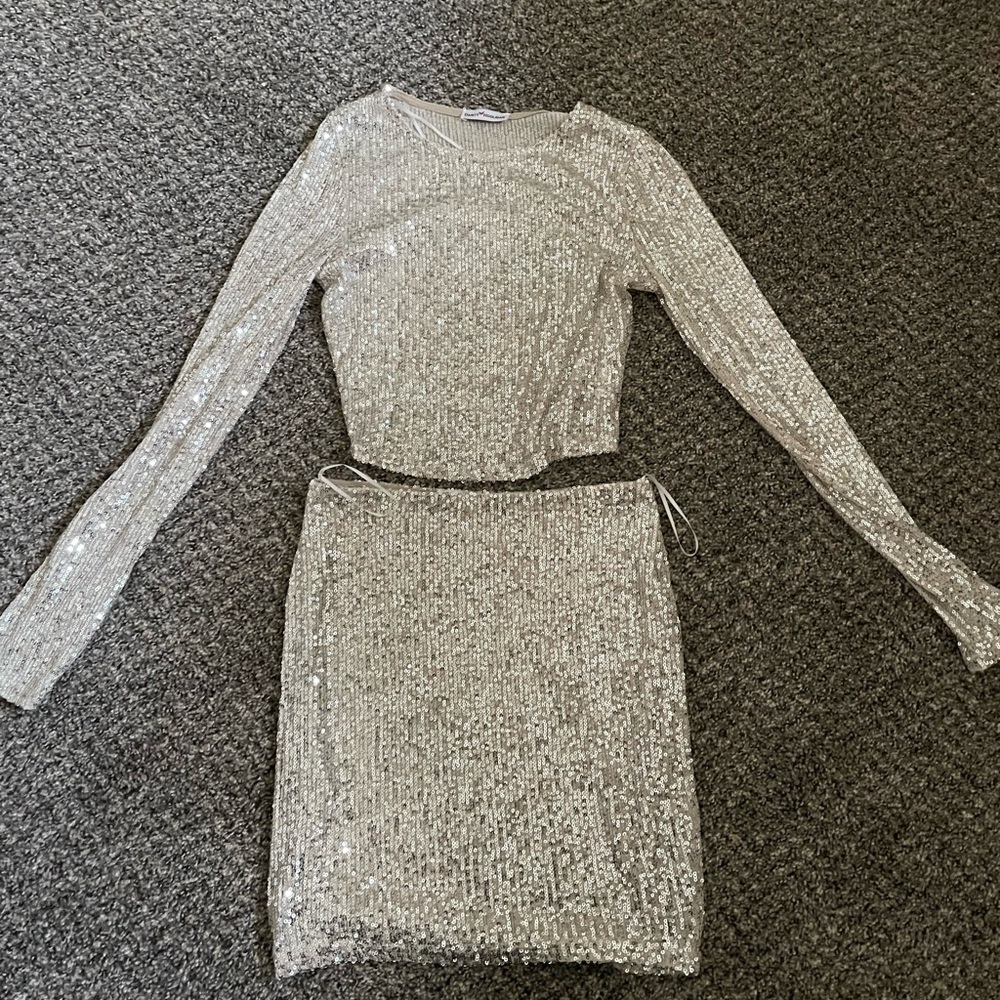 Dainty Hooligan two piece sequin set